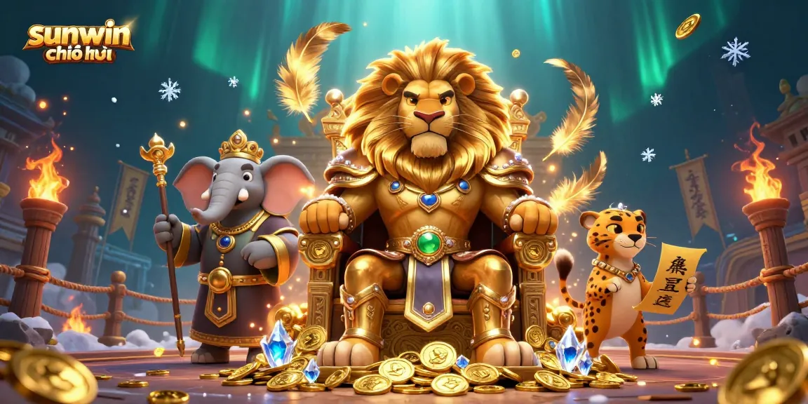 Witness sunwin chính chủ in a vibrant 3D casino scene filled with action, vibrant elements, and immersive gameplay atmosphere.